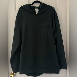 🆕 Adidas Men’s Forest Green Pullover Hoodie